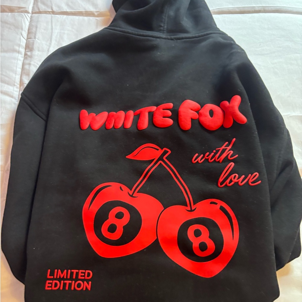 White Fox Limited With Love Cherry Red Hoodie L/XL